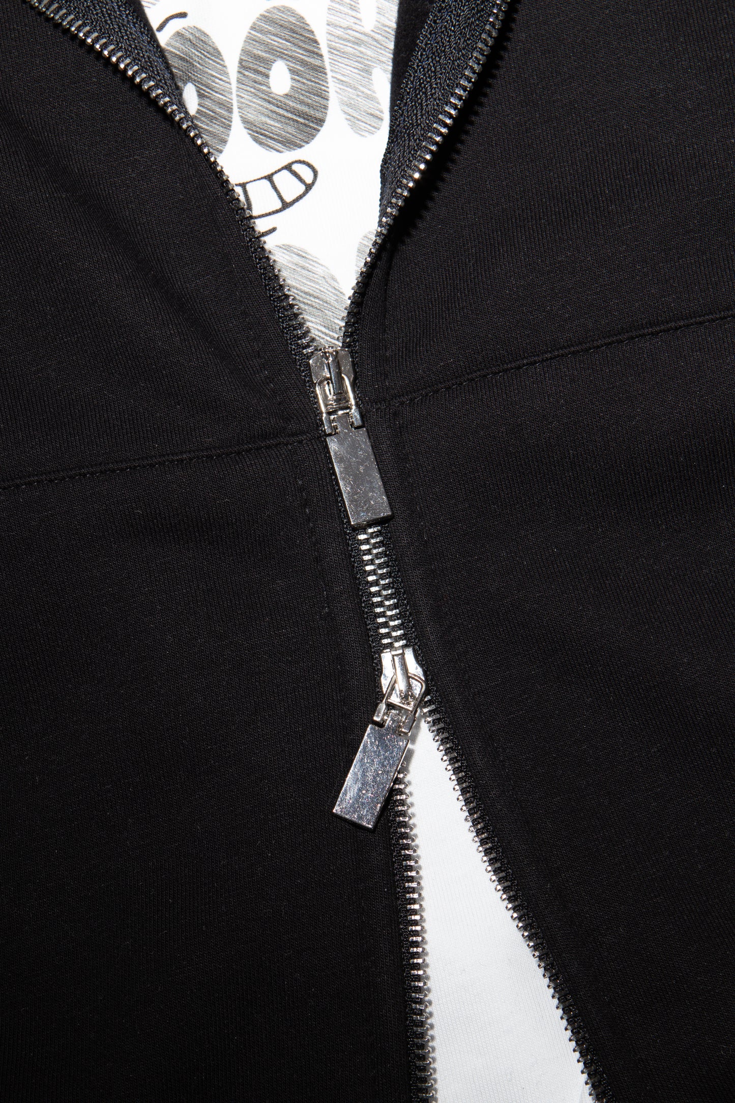 DOUBLE ZIP UP HOODIE