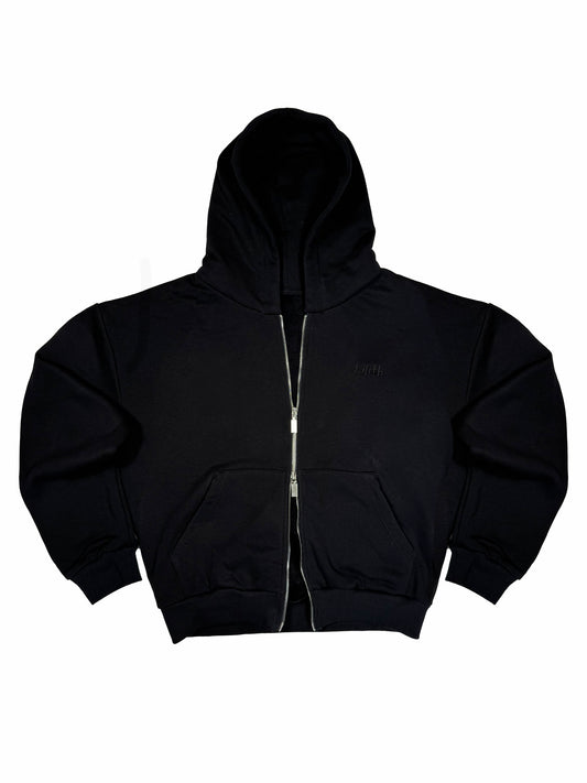 DOUBLE ZIP UP HOODIE